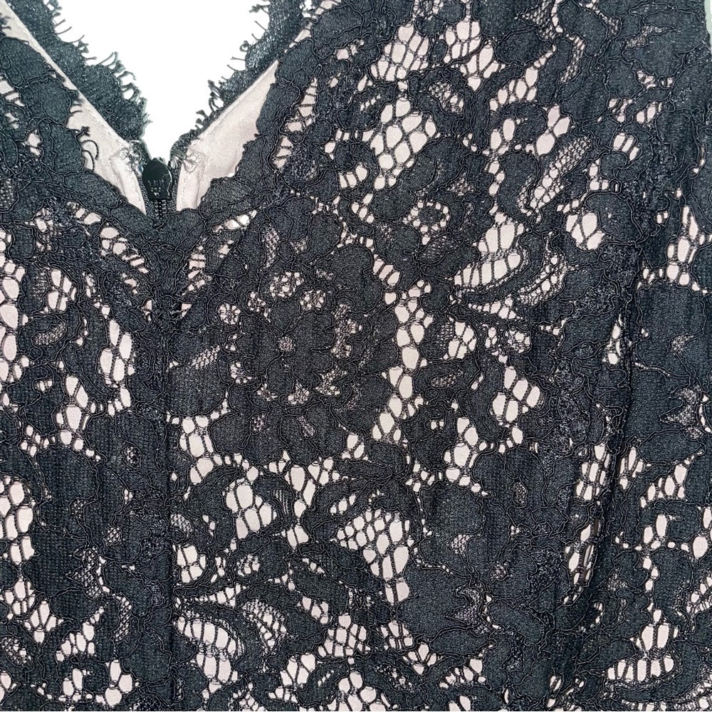 Loft Black lace dress size 10 - Picture 2 of 6